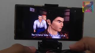 Shenmue dreamcast  redream emulator  xperia xz1 compact [upl. by Eisus]