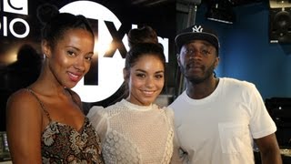 Vanessa Hudgens does Eastenders kind of on 1Xtra Breakfast [upl. by Ahsaet553]