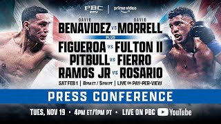 Benavidez vs Morrell KICKOFF PRESS CONFERENCE  BenavidezMorrell [upl. by Paine367]