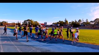 Oct 26 2024 West Valley Joggers amp Striders WVJS Speed Interval Workout 3  Mile Repeats [upl. by Nibla]