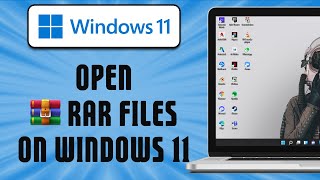 How To Open RAR Files On Windows 11 easy [upl. by Ardeid]