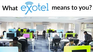 What Exotel means to you  Showcase  iimjobscom [upl. by Doownyl]