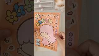 Decorate with Sticker book Sanrio sticker stickerbook sanrio [upl. by Fidele]