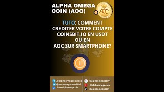 Tuto 6 COINSBIT Créditer compte de trading [upl. by Gniw]