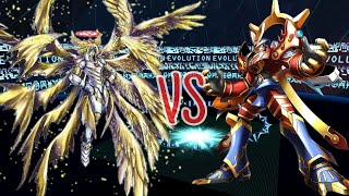 Digital MasterWorld Digimon  Lucemon X vs Susanoomon [upl. by Gem]