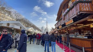 🇫🇷 Tuileries Garden Christmas Market La Magie de Noël  2023 Walking Tour 4K 60fps [upl. by Ravel492]