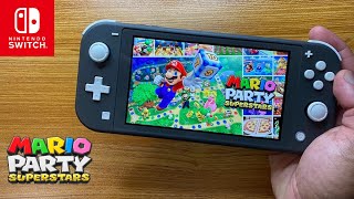 Mario Party Superstars Nintendo Switch Lite gameplay [upl. by Landbert]