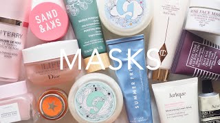 Face Masks  Hydrating Brightening Cleansing Skincare Steps [upl. by Eniar]