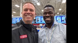 An amazing update on Saidu a Sam’s Club Secret Santa recipient  and a tour with Nate Eaton [upl. by Hnib]