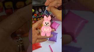 BIKIN GANCI LABUBU DARI CLAY😍‼️ labubu art clay diy shorts fy tutorial clayart claydoll [upl. by Combs]