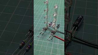 POLICE Strobe Light Circuit Electronics project ne555 project ledchaser circuit diagram [upl. by Seitz]