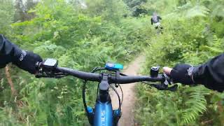 EMTB  Dalby Forest highlights of the red trail [upl. by Leibrag611]