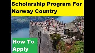 Study In Norway Country  Scholarship In Norway For International Students For Free  How To Apply [upl. by Pollerd]