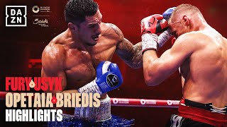 HIGHLIGHTS  Jai Opetaia vs Mairis Briedis Ring of Fire [upl. by Notsej90]