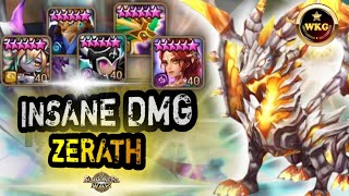 FP ZERATH WITH RANDOM COMBO IN RTA SUMMONERS WAR [upl. by Hareenum]