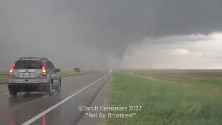 Selden KS Tornado 24 May 2021 [upl. by Araic]