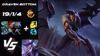 BOTTOM Draven vs Syndra  EU Challenger Patch 1421 [upl. by Ardnahs]