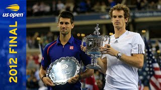 Andy Murray vs Novak Djokovic Full Match  US Open 2012 Final [upl. by Ilarrold]