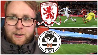 Middlesbrough 1  0 Swansea City  319 MILES TRAVELLED FOR A DISAPPOINTING LOSS  Match Vlog 61 [upl. by Ford]