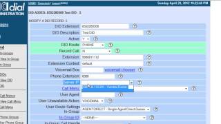 How to Vicidial Setup Inbound Numbers DIDs [upl. by Elleimac]