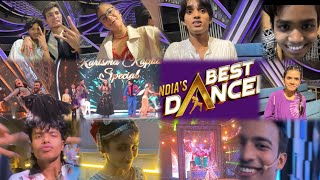 India best dancer 4 vlog 2 😍🤣 fun with contestants [upl. by Huskey]