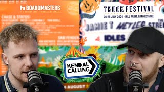 The BEST UK Indie Festivals  Boardmaster Kendal Calling amp Truck Festival REACTION [upl. by Ramoj]