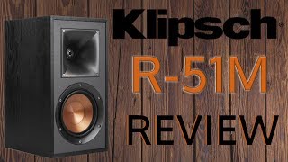 Klipsch R 51M Review ¡No las puedes dejar de escuchar [upl. by Weisbart]