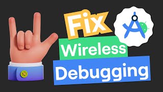 Android Studio Wireless Debugging with easy fix [upl. by Huldah704]