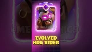 EVO Hog Rider💀 clashroyale [upl. by Lorry838]