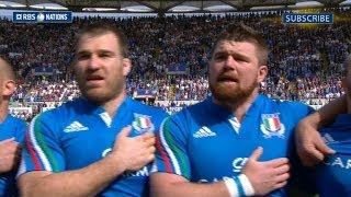 Italian National Anthem  Italy v England 15th March 2014 [upl. by Fredia]