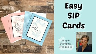 4 Simple Greeting Cards  How to Decorate the Envelopes [upl. by Anoet]