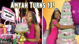 Amyahs 13th BIRTHDAY SURPRISE [upl. by Berl]