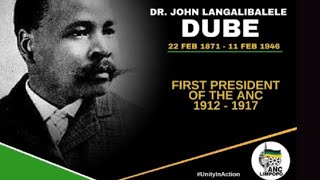 The First President John Langalibalele Dube lecture by Bongani Ngqulunga [upl. by Leunamnauj239]