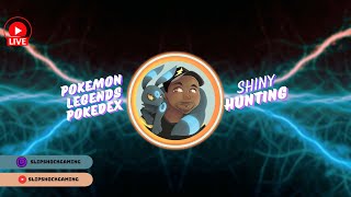 Completing Pokemon Legends Arceus PokeDex and Shiny Hunting [upl. by Anilehcim]