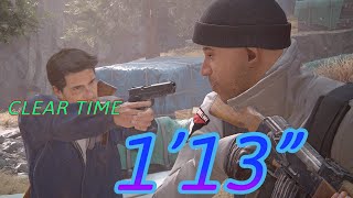 Uncharted 4 Remastered — Stealth Kills Clear time 1’13”  PS5 [upl. by Labanna]