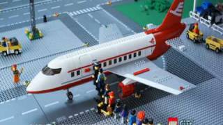 2010 LEGO City  Airport [upl. by Notsew]