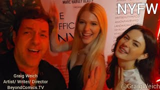 NYFW RUNWAY NY MODEL NEW YORK FASION WEEK Circo NYC FRONT SOCIETY Interview review Girls Models NYC [upl. by Darsey]