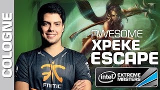 xPekes fantastic Nidalee escape  IEM Cologne [upl. by Moody337]