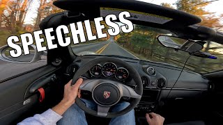 POV Porsche 987 Boxster Spyder Manual  4K 60FPS [upl. by Whang]