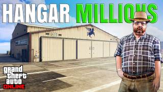 How To Make MILLIONS With The HANGAR In GTA Online 2024 [upl. by Asle]