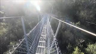 Six Foot Track NSW Bowtells Swing Bridge Sept 2019 [upl. by Dustman780]