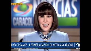 Primera emisión de Noticias Caracol 10071998 [upl. by Sivrad]