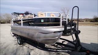 2022 SUNTRACKER 16ft BASS BUGGY LAKE TEST AND LAND INSPECTION [upl. by Luemas]