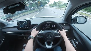 2023 Toyota Vios 15G  Day Time POV Test Drive [upl. by Mcclish]