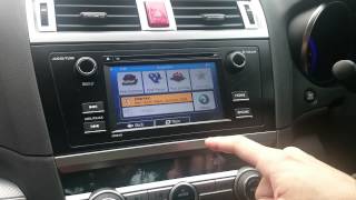 HiTV 2015 Subaru Navigation upgrade [upl. by Modie]