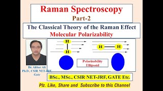 Classical Theory of the Raman Effect Molecular Polarizability Raman Spectroscopy Part2 [upl. by Nitza681]