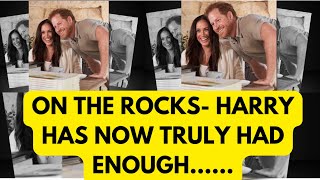 HARRY HAS HAD ENOUGH  ON THE ROCKS meghanmarkle princeharrry meghan [upl. by Aleta]