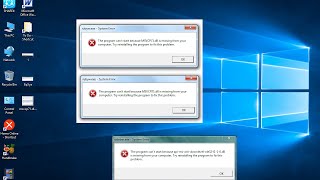 How to Fix All DLL file Missing Error in Windows PC windows 10817 [upl. by Lombardi]