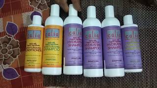 Review and Unboxing of Calia Natural Shampoo in India [upl. by Cherey]