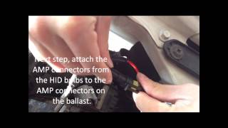 90049007 HighLow HID Kit installation [upl. by Herb]